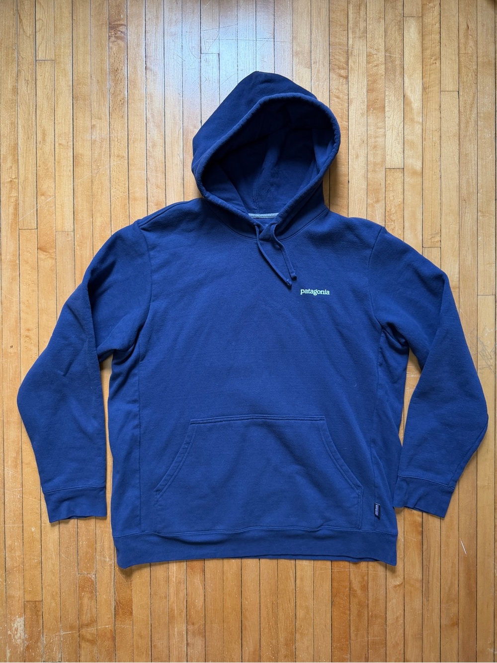 Patagonia Fitz Roy Horizons Uprisal Unisex Navy Hoody Sz. XL (M) / XXL (Wo)